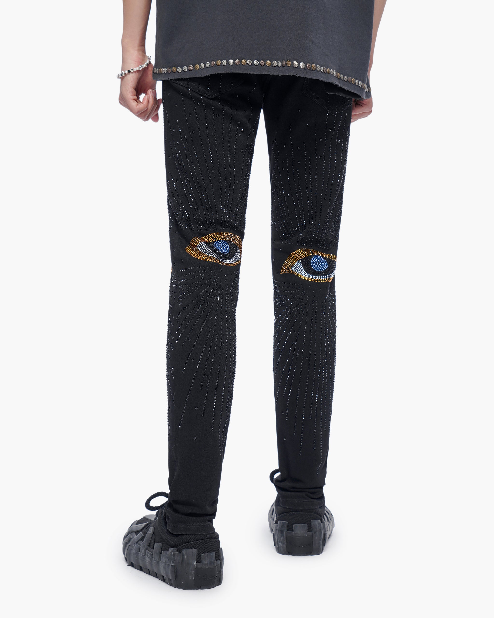 Calder Skinny Black Wash
