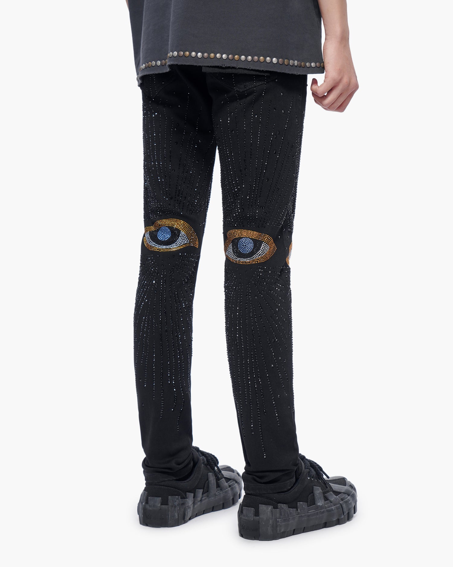 Calder Skinny Black Wash