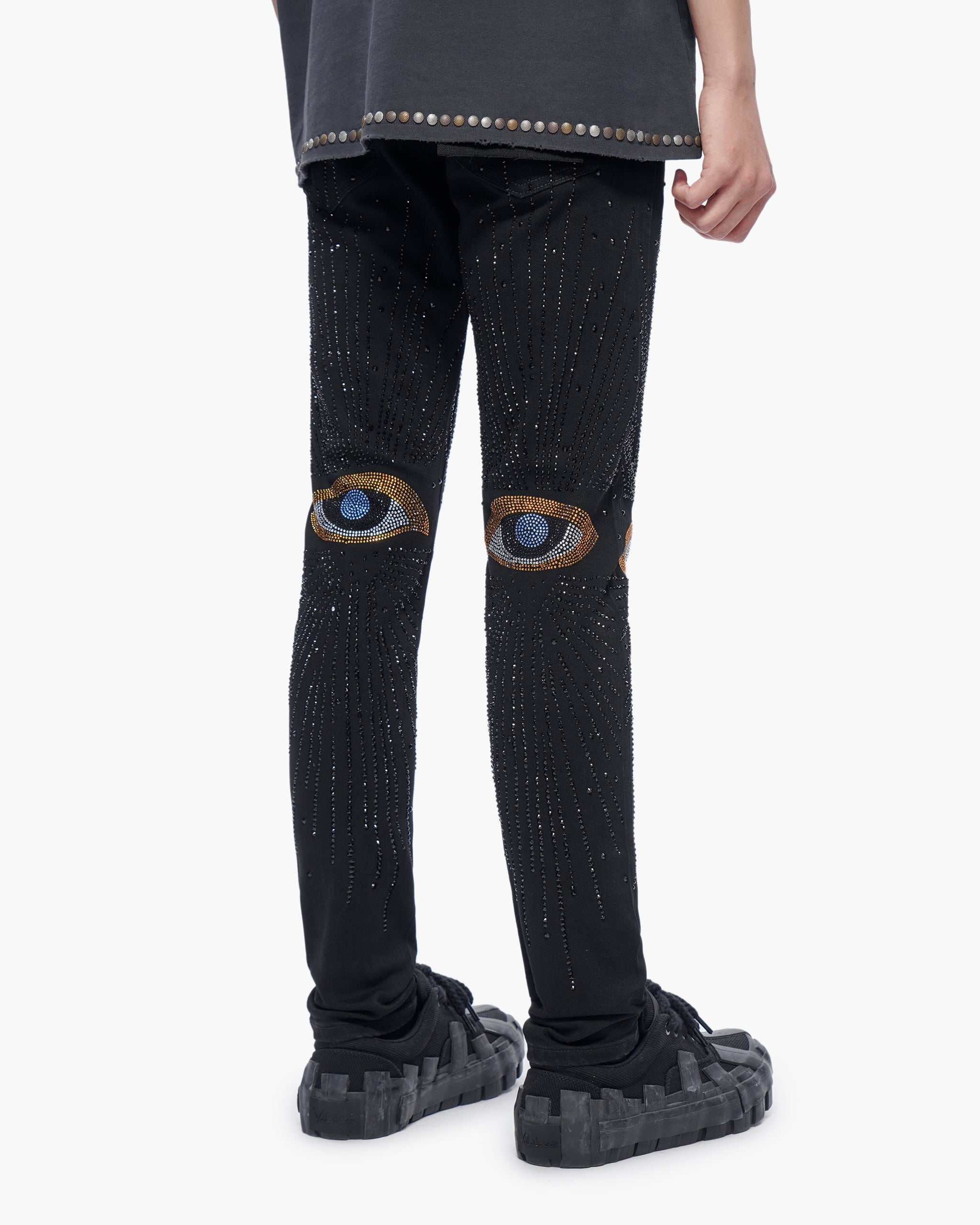 Calder Skinny Black Wash