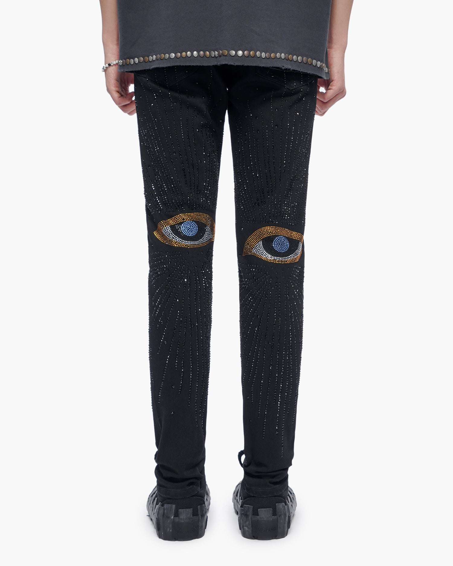 Calder Skinny Black Wash