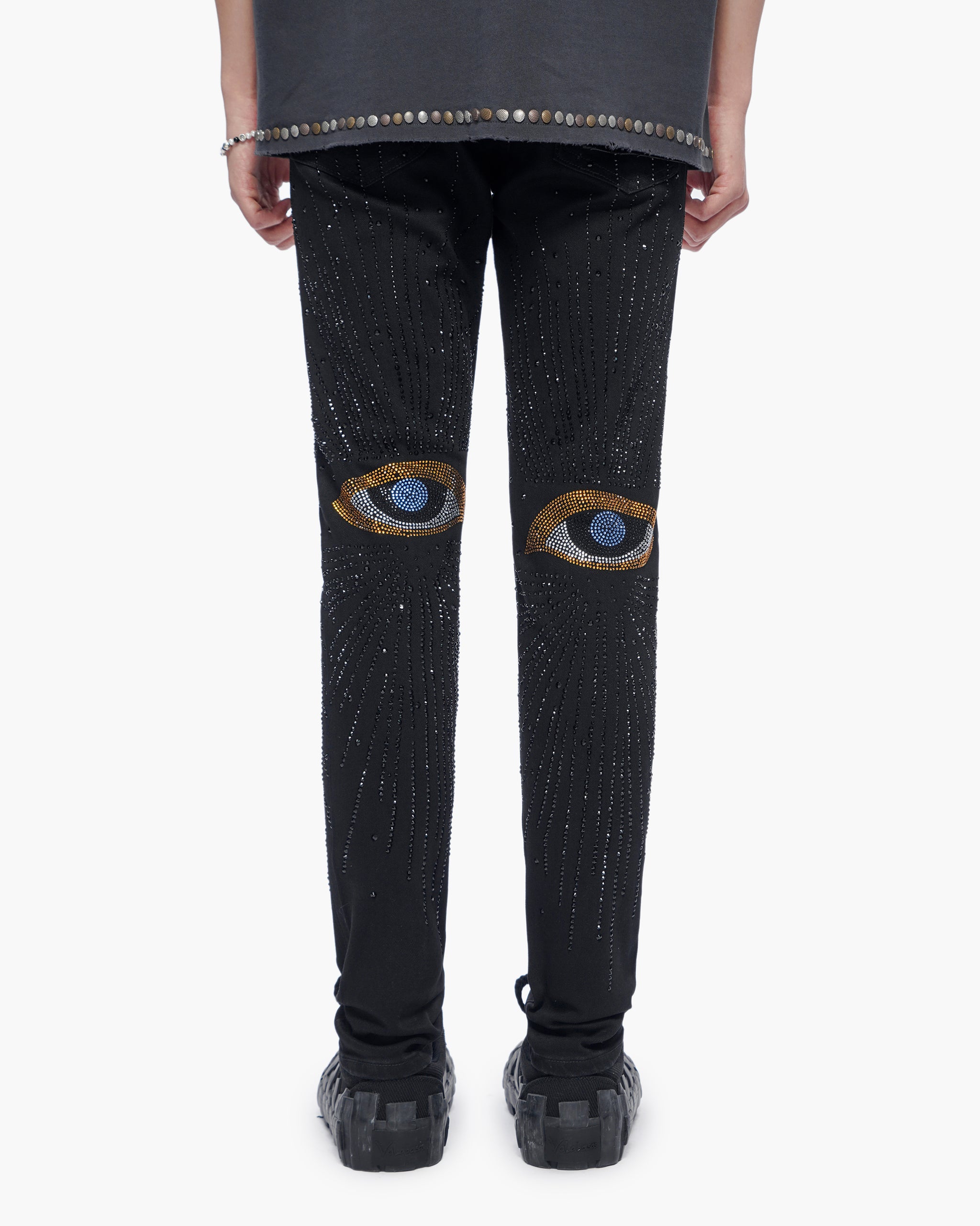 Calder Skinny Black Wash