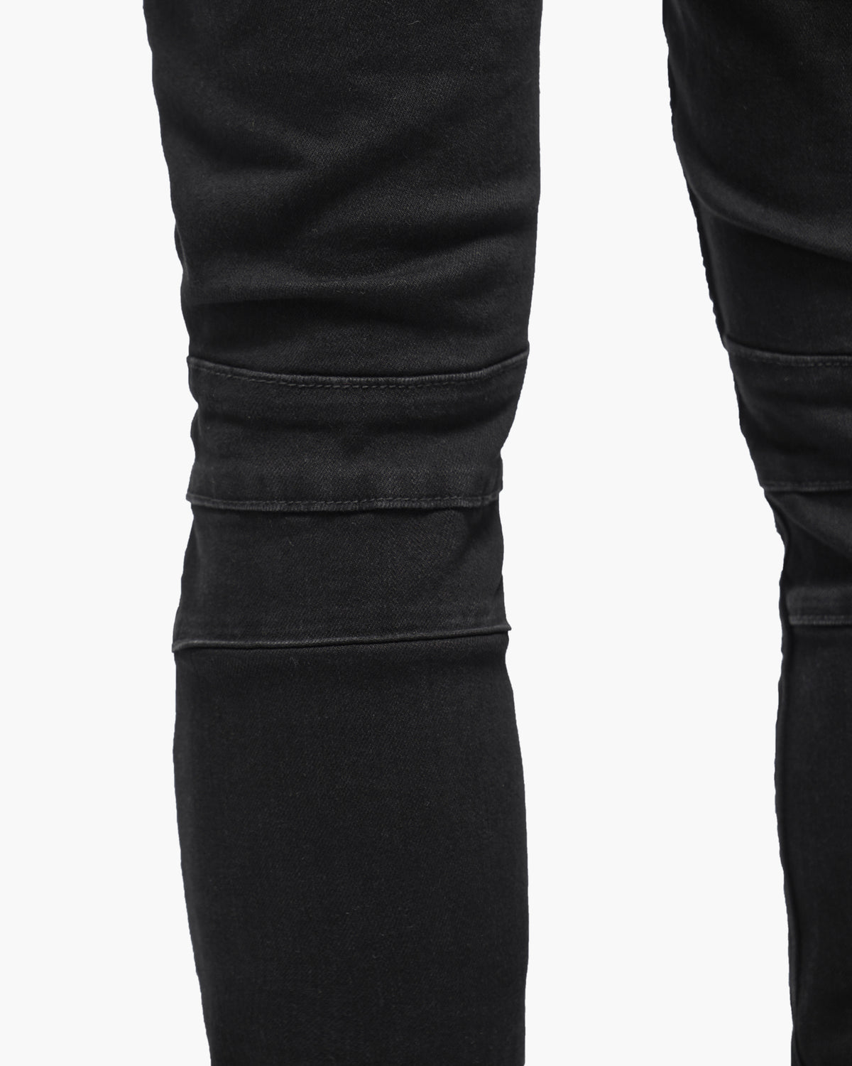 Mr.Biker Black Skinny Jeans