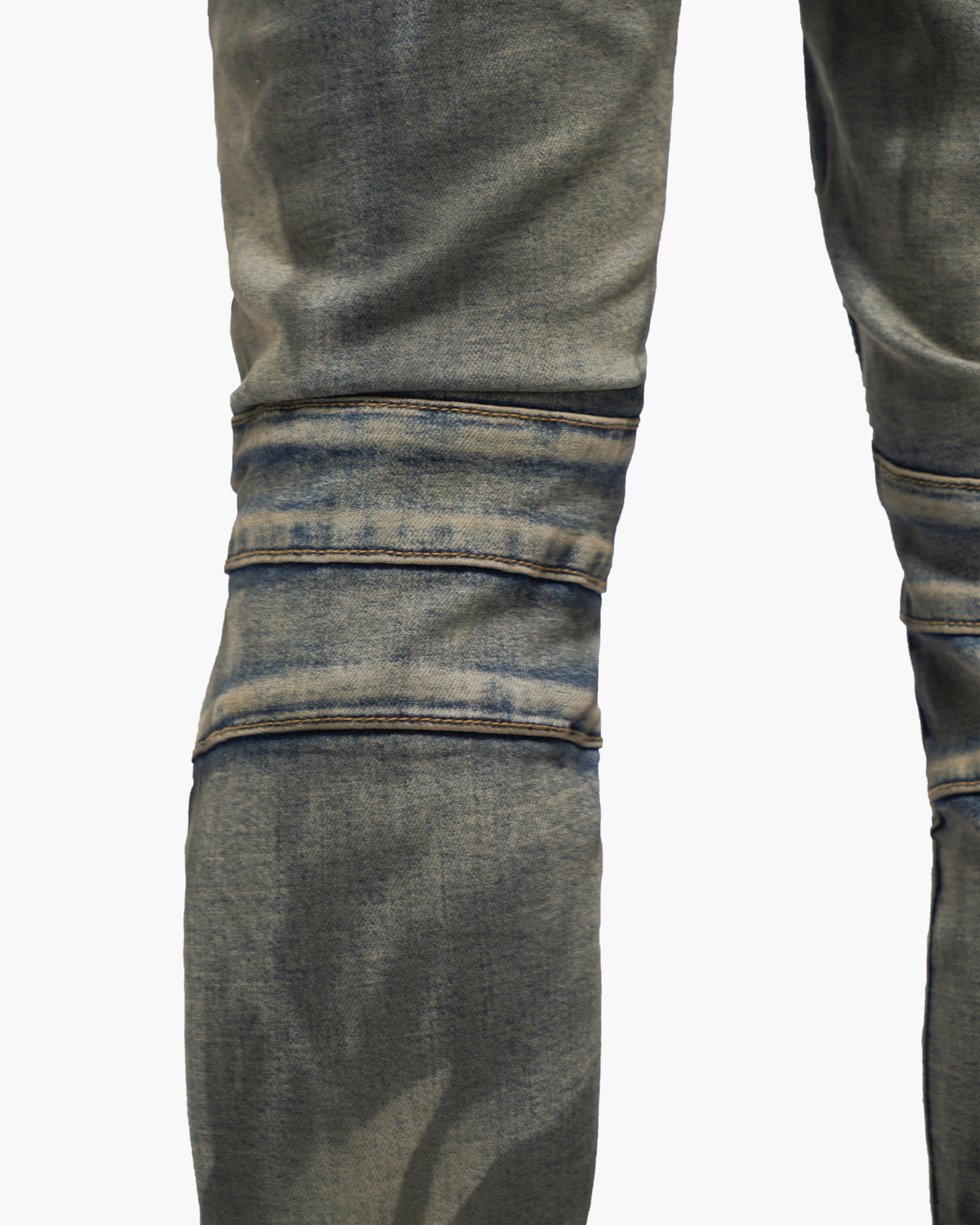 Mr.Biker Dirty Wash Skinny Jeans