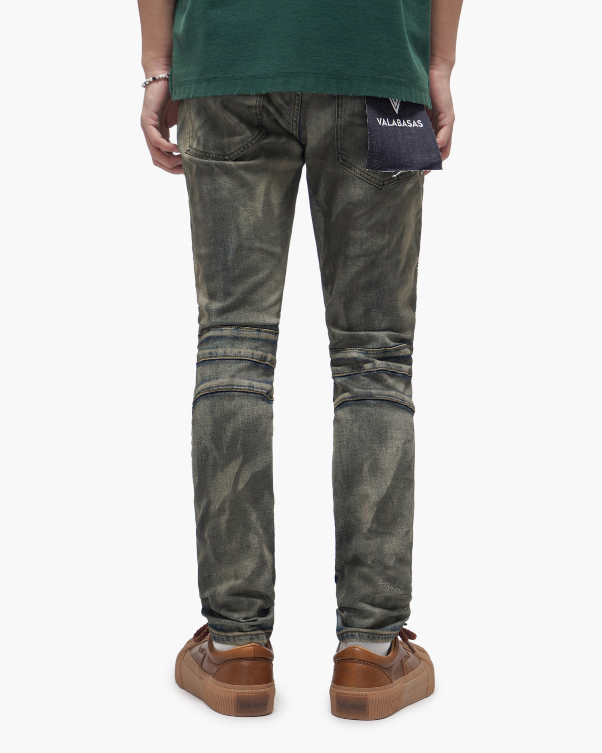 Mr.Biker Dirty Wash Skinny Jeans