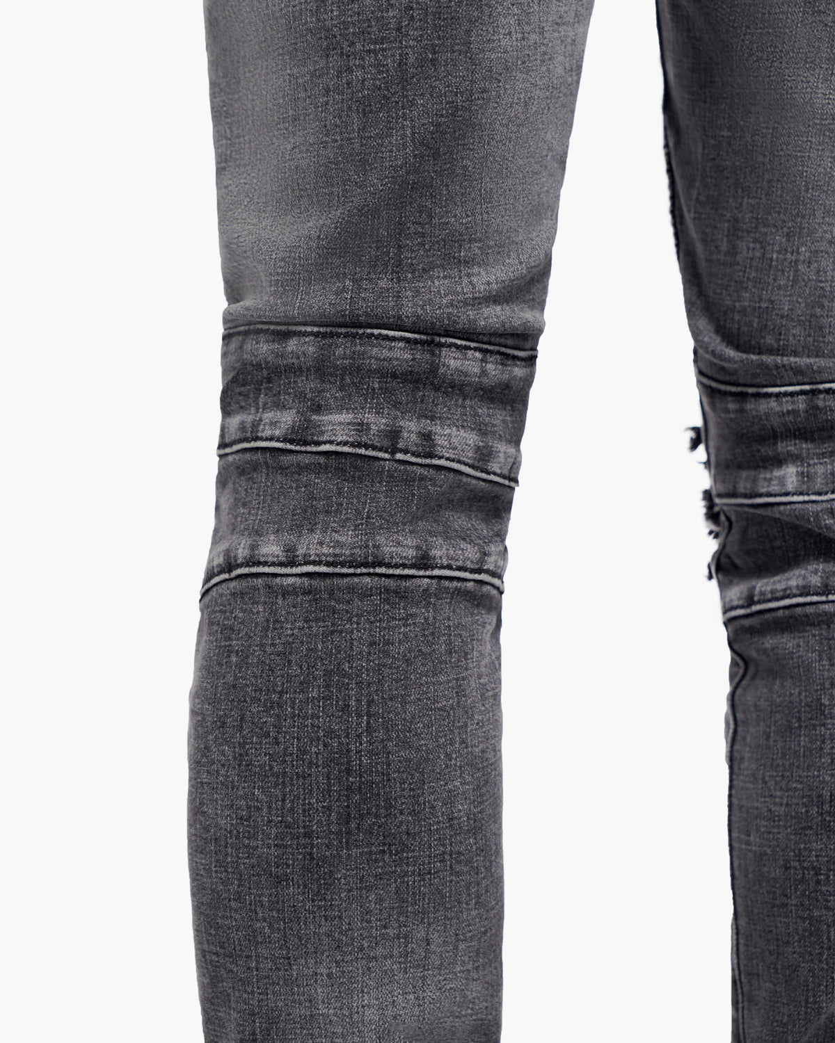 Mr.Biker Grey Skinny Jeans