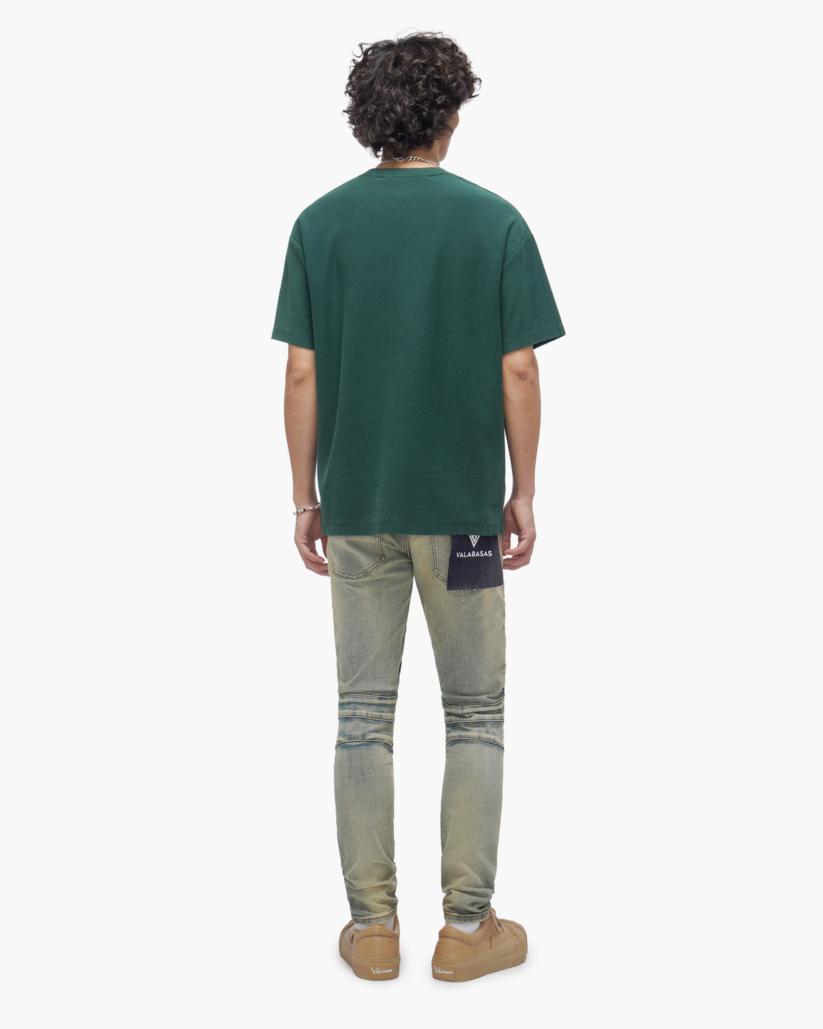 Mr.Biker Vintage Wash Skinny Jeans