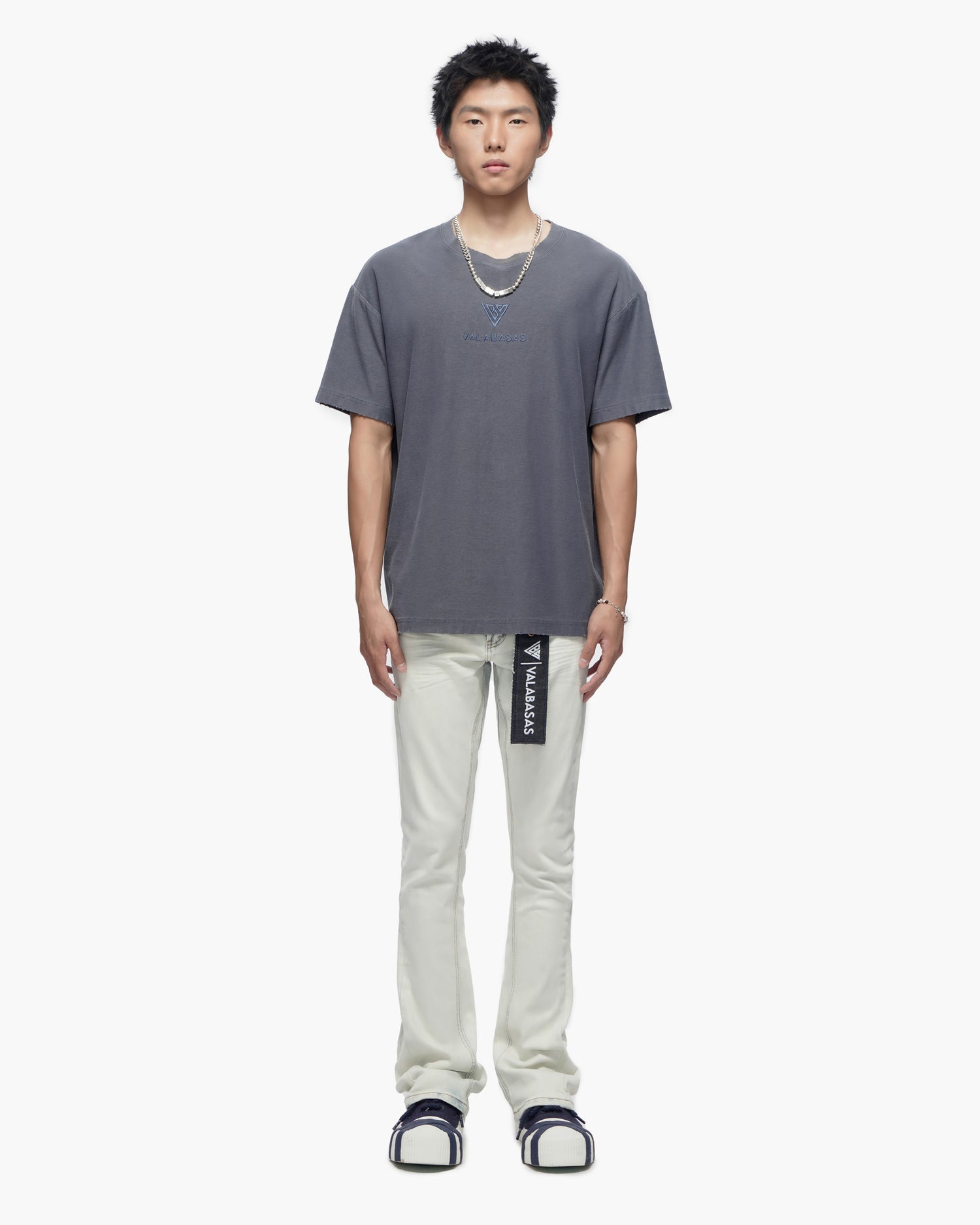 Mr.Stacked Arctic Blue Jeans