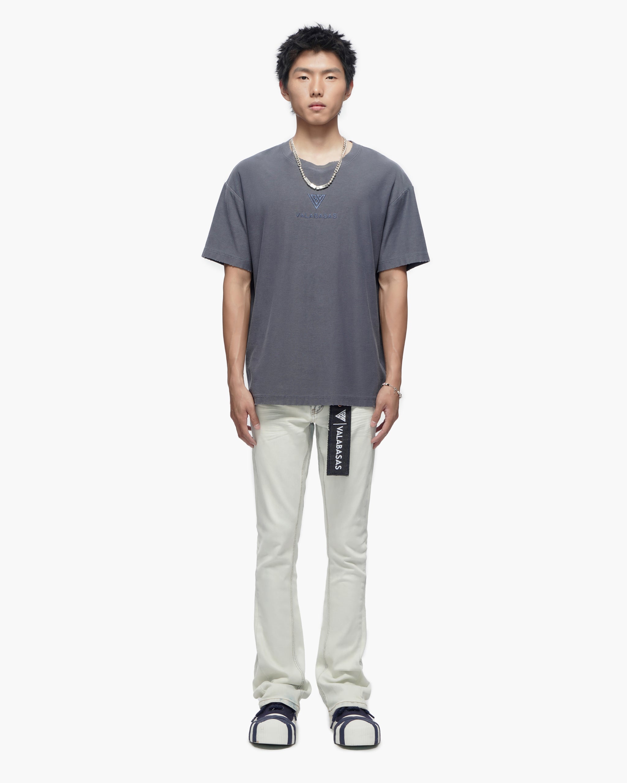 Mr.Stacked Arctic Blue Jeans
