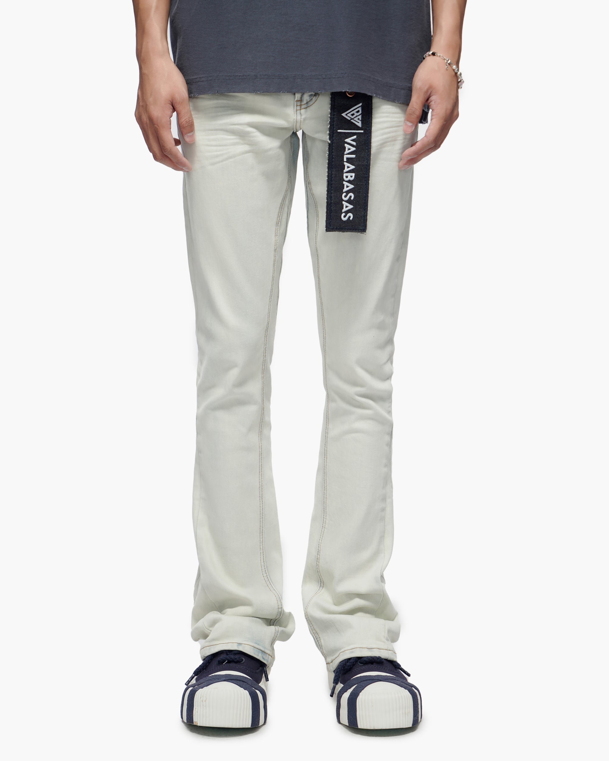 Mr.Stacked Arctic Blue Jeans