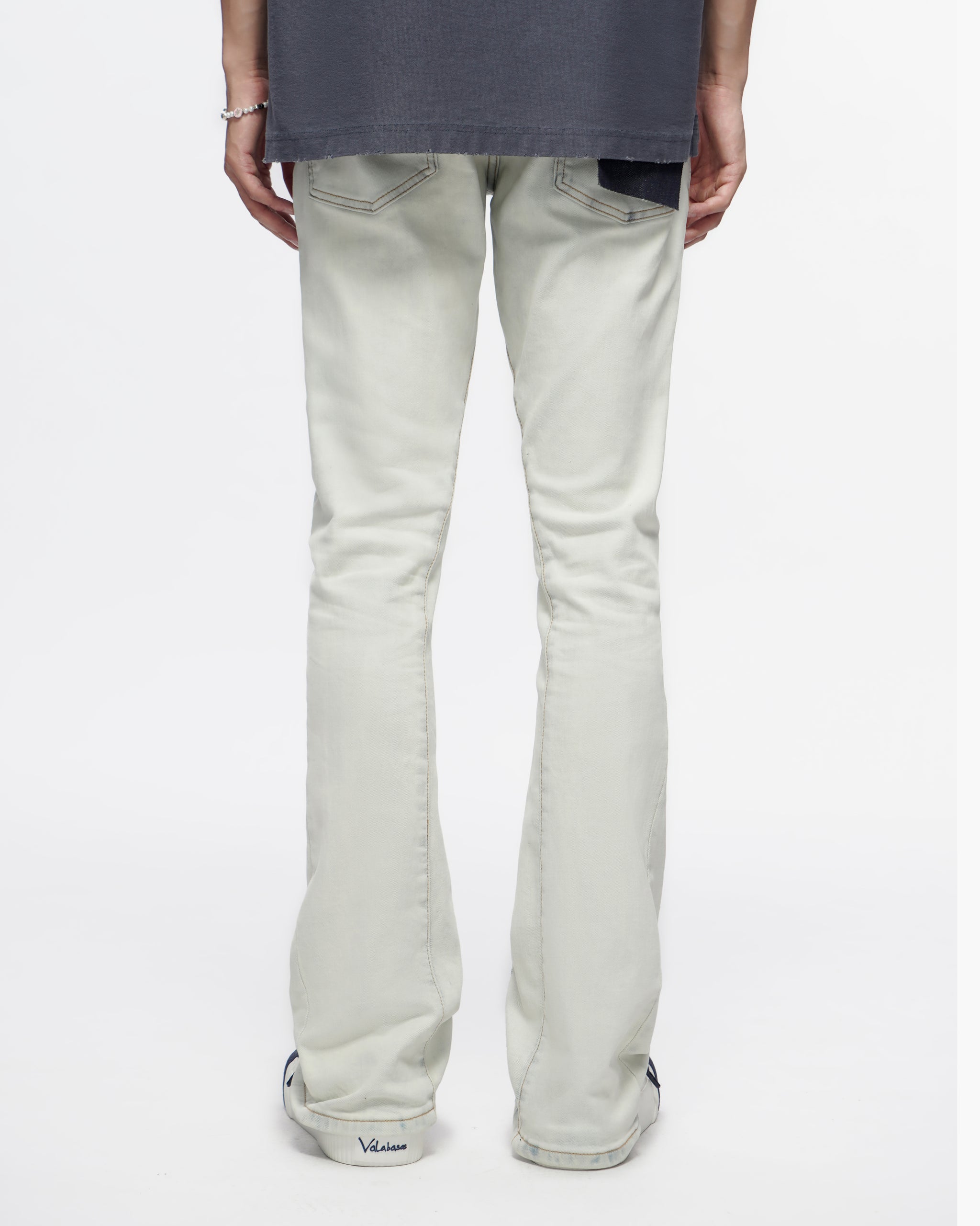 Mr.Stacked Arctic Blue Jeans