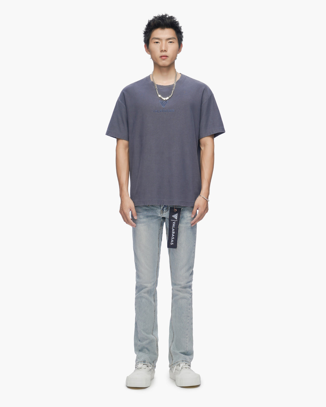 Mr.Stacked Denim Blue