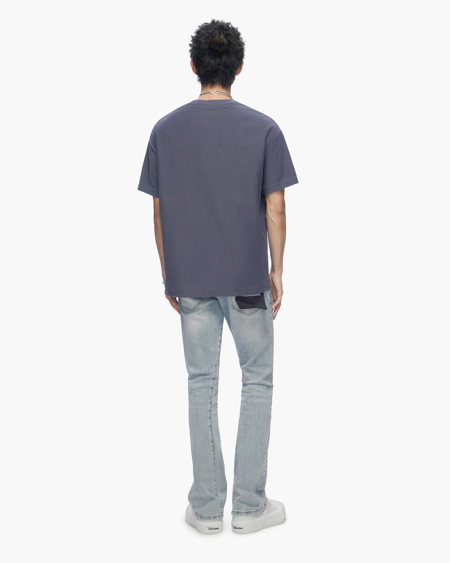 Mr.Stacked Denim Blue