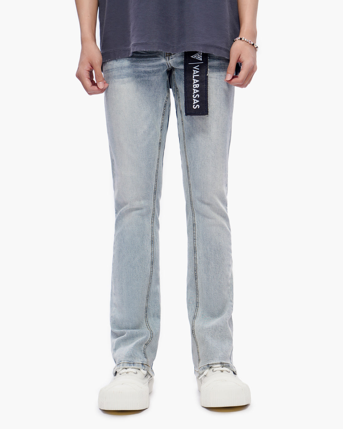 Mr.Stacked Denim Blue