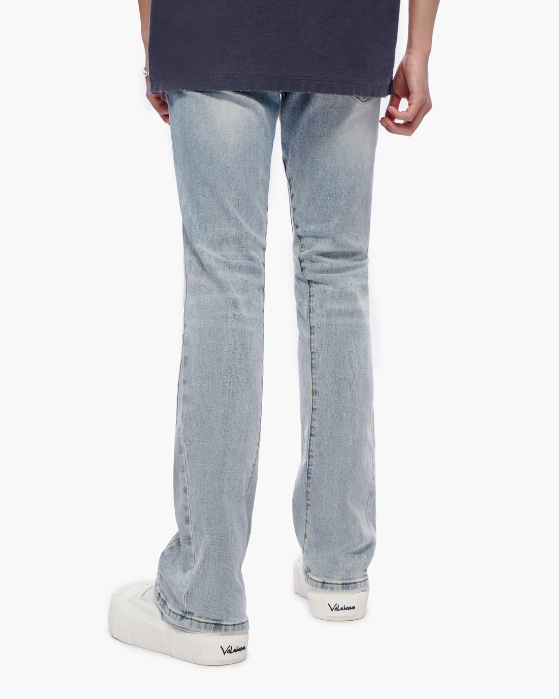 Mr.Stacked Denim Blue