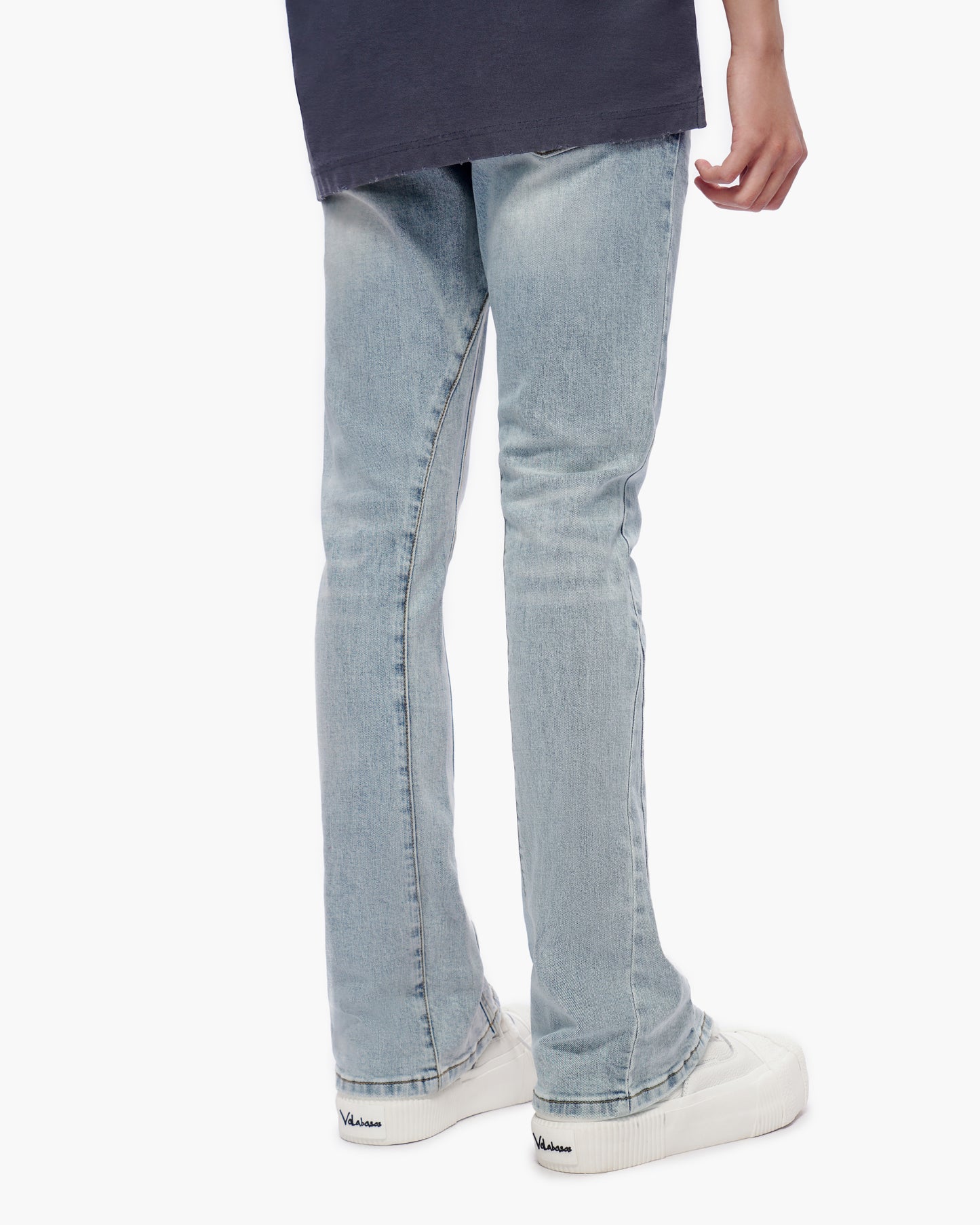 Mr.Stacked Denim Blue