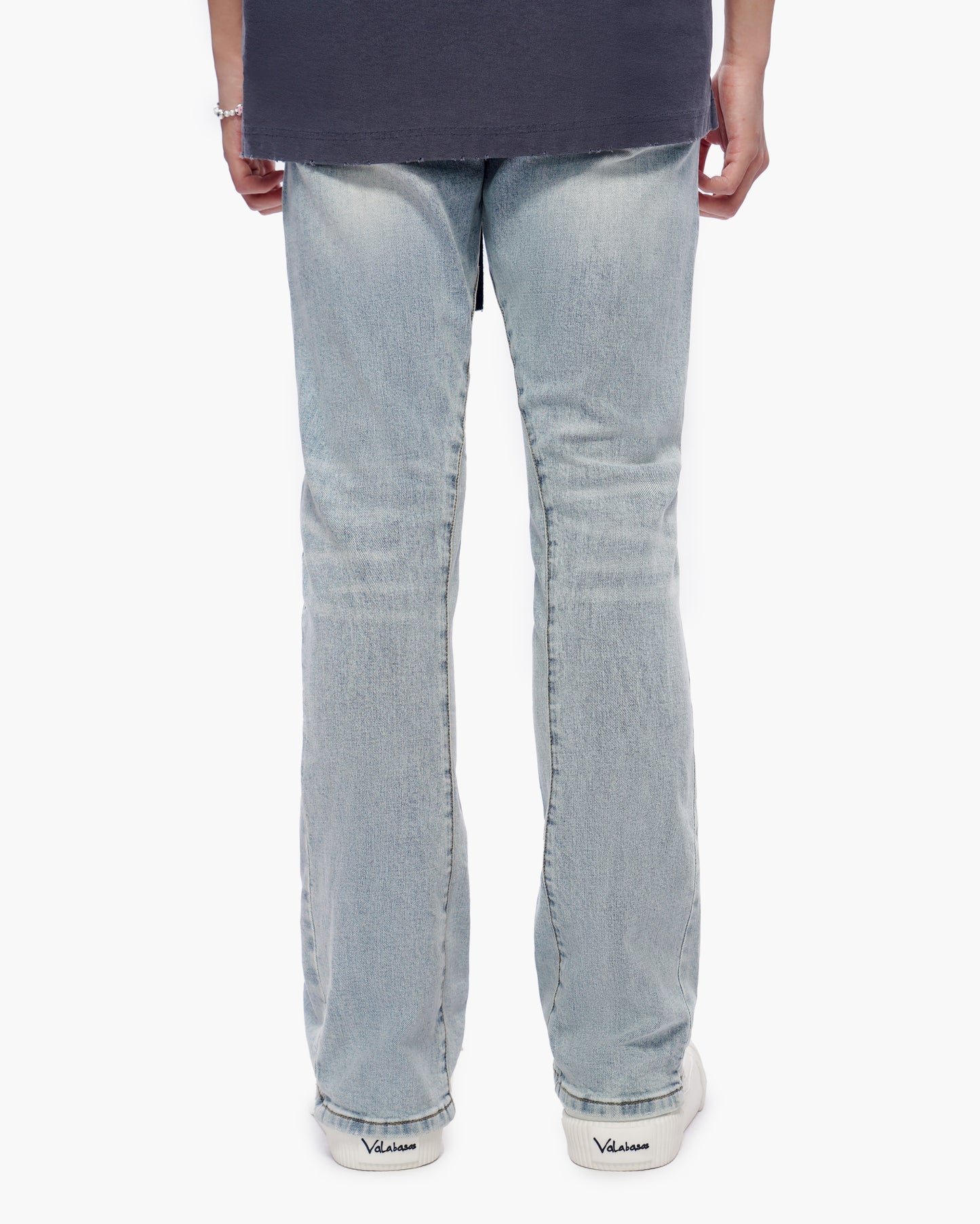 Mr.Stacked Denim Blue