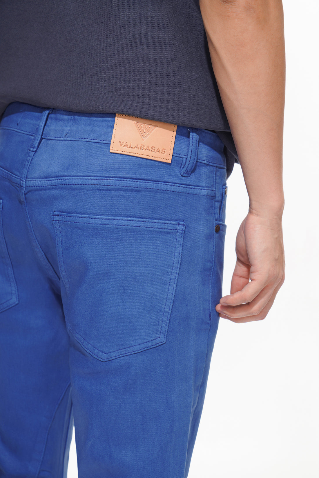 Mr.Stacked Royal Waxed Jean