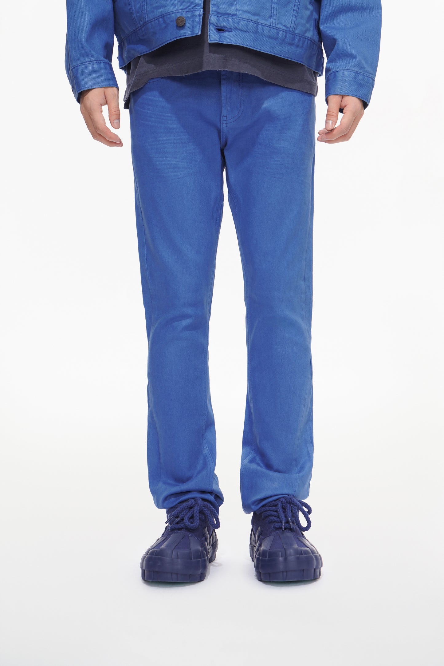 Mr.Stacked Royal Waxed Jean