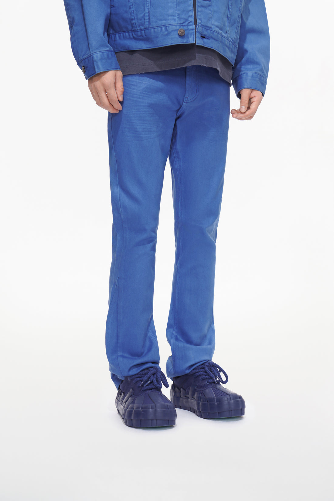 Mr.Stacked Royal Waxed Jean