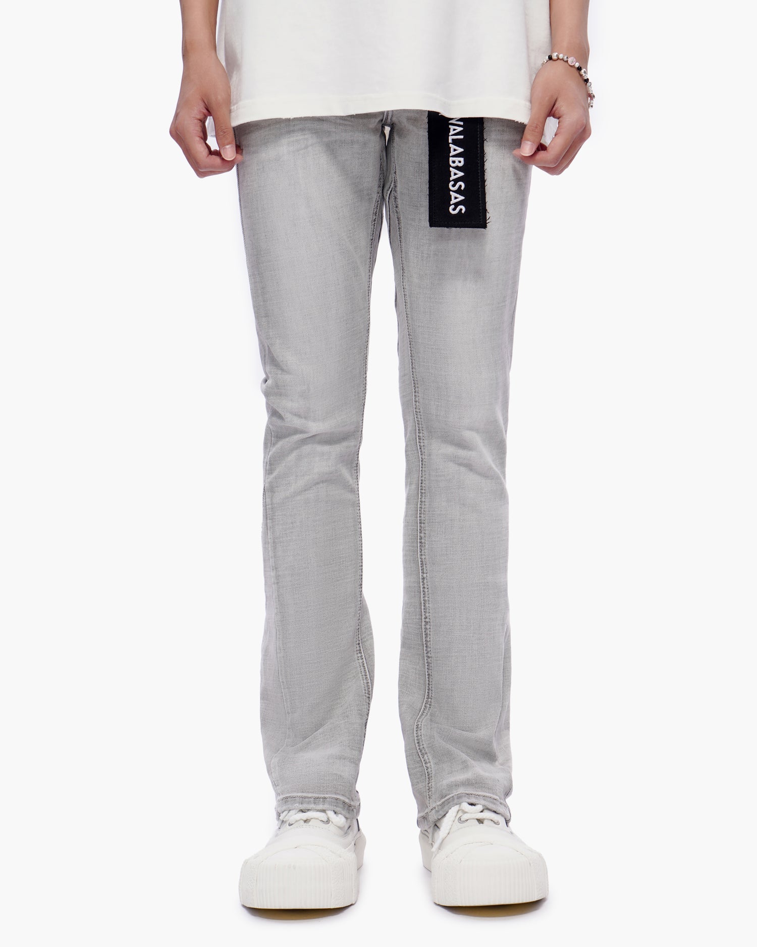 Mr.Stacked Snow Grey