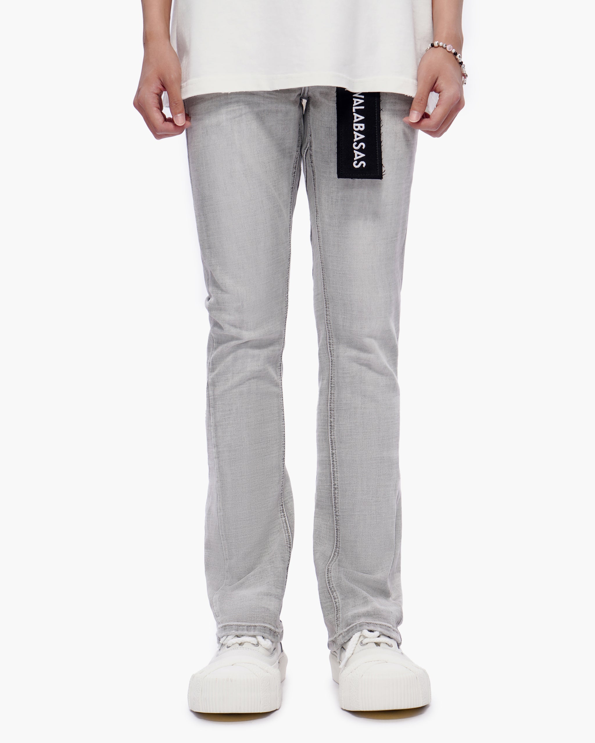 Mr.Stacked Snow Grey
