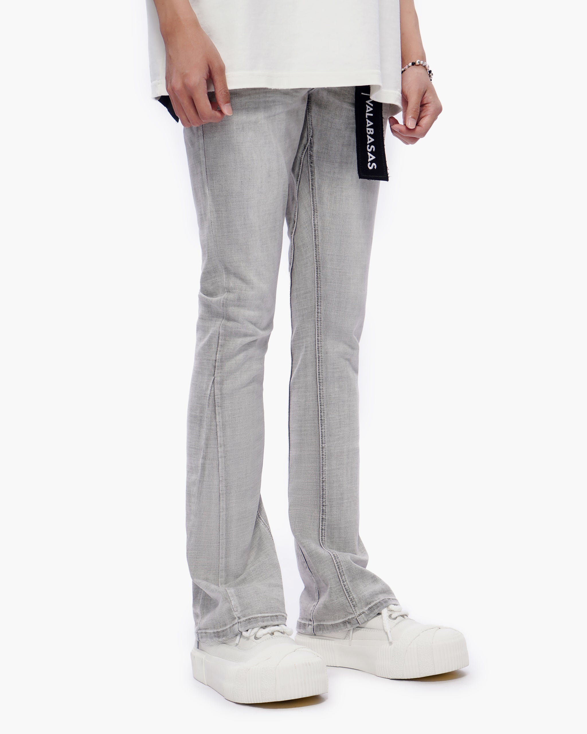 Mr.Stacked Snow Grey