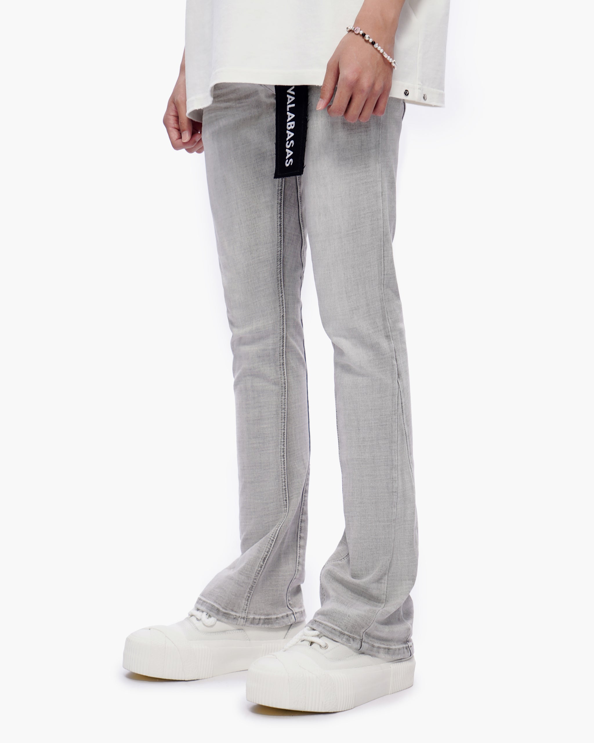 Mr.Stacked Snow Grey