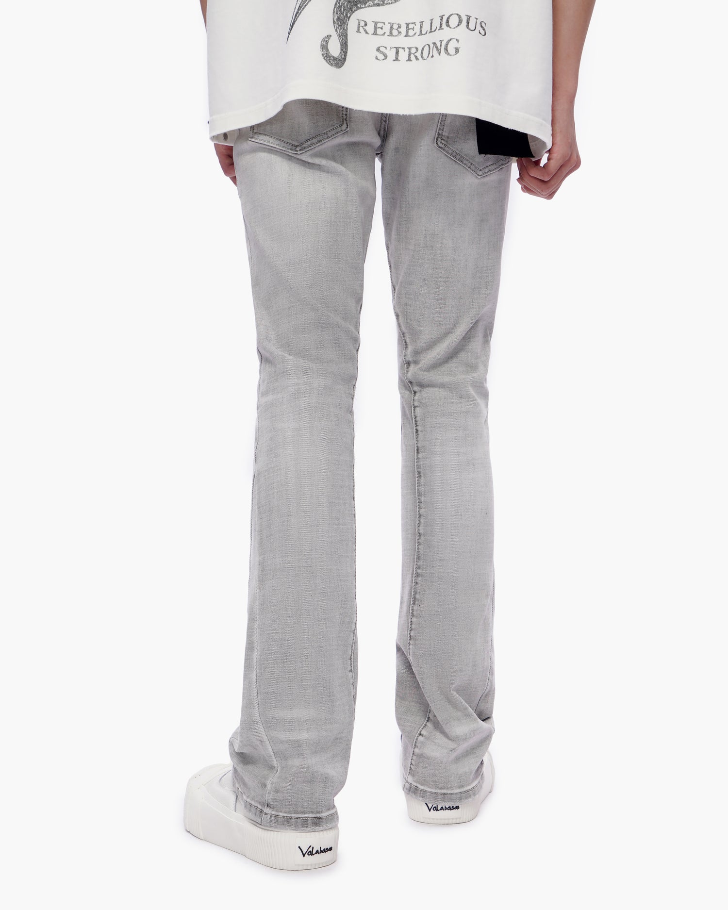 Mr.Stacked Snow Grey