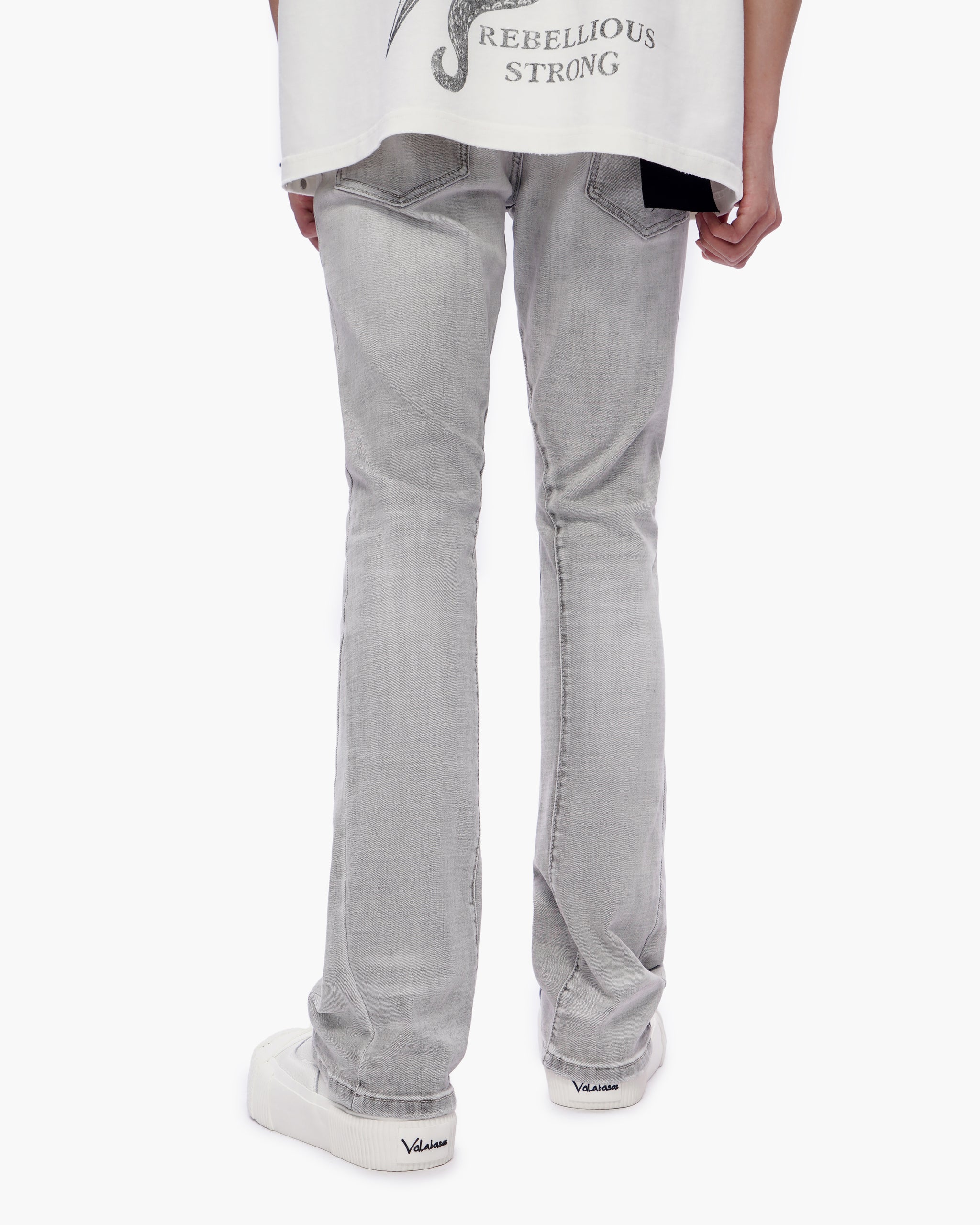 Mr.Stacked Snow Grey