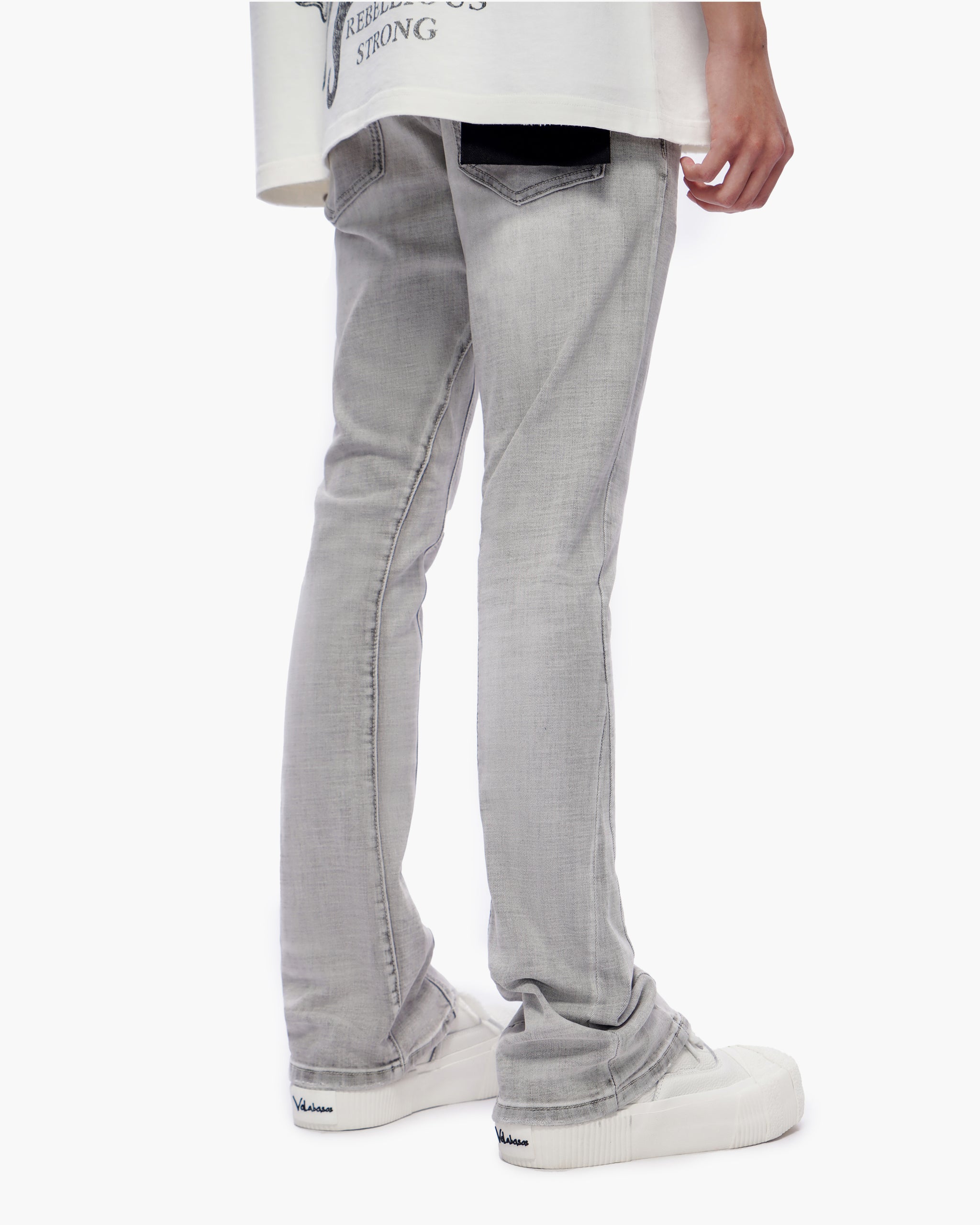 Mr.Stacked Snow Grey