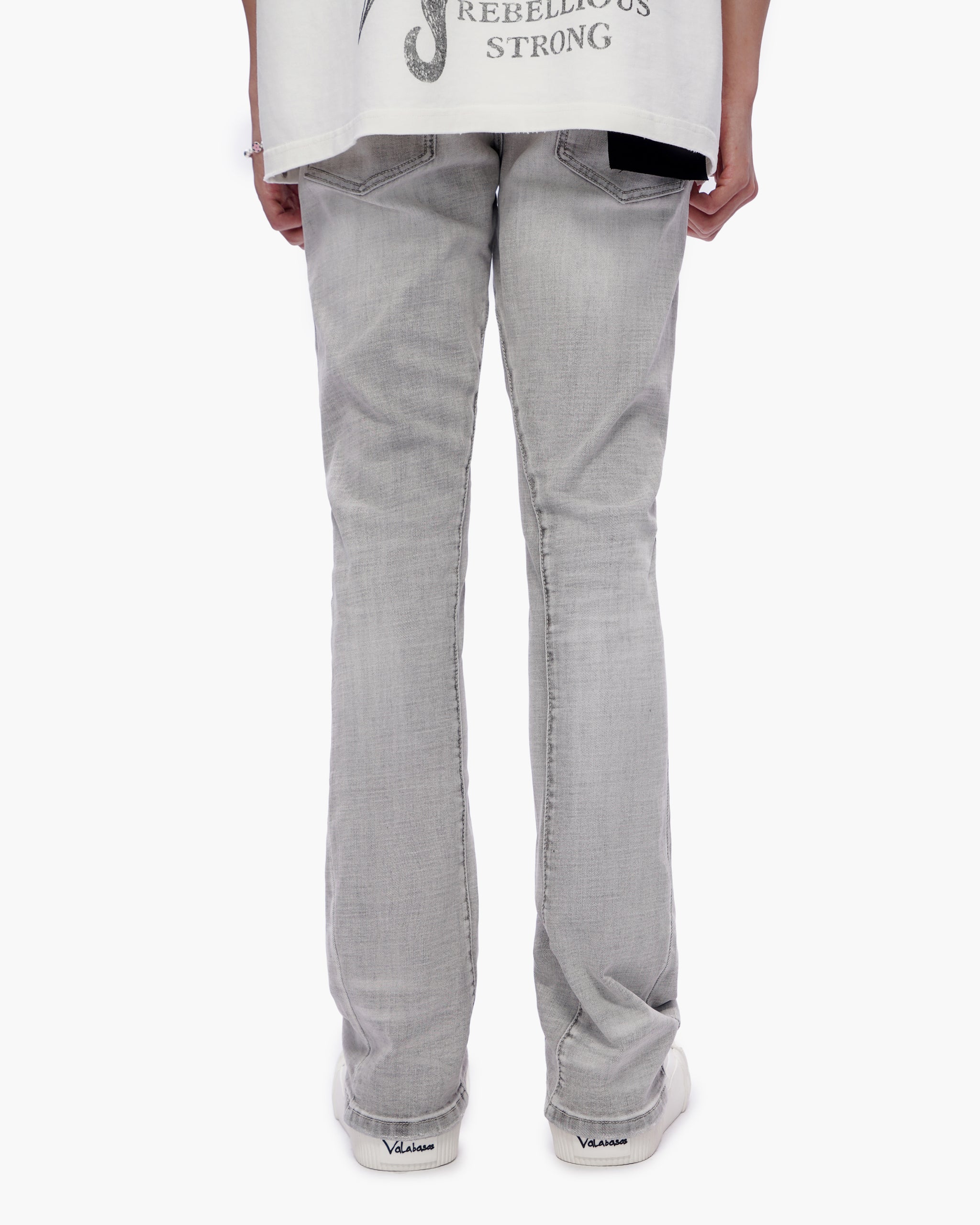 Mr.Stacked Snow Grey