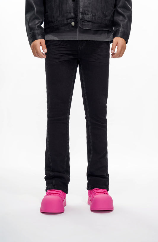 Cody Stacked Jet Black