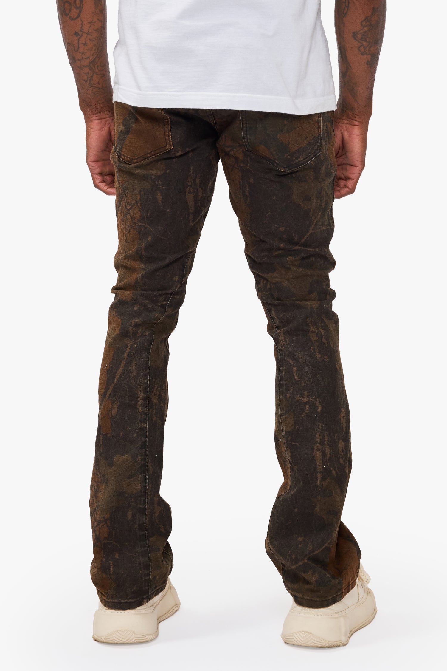 Hazard Wilderness Camo Stacked Jeans