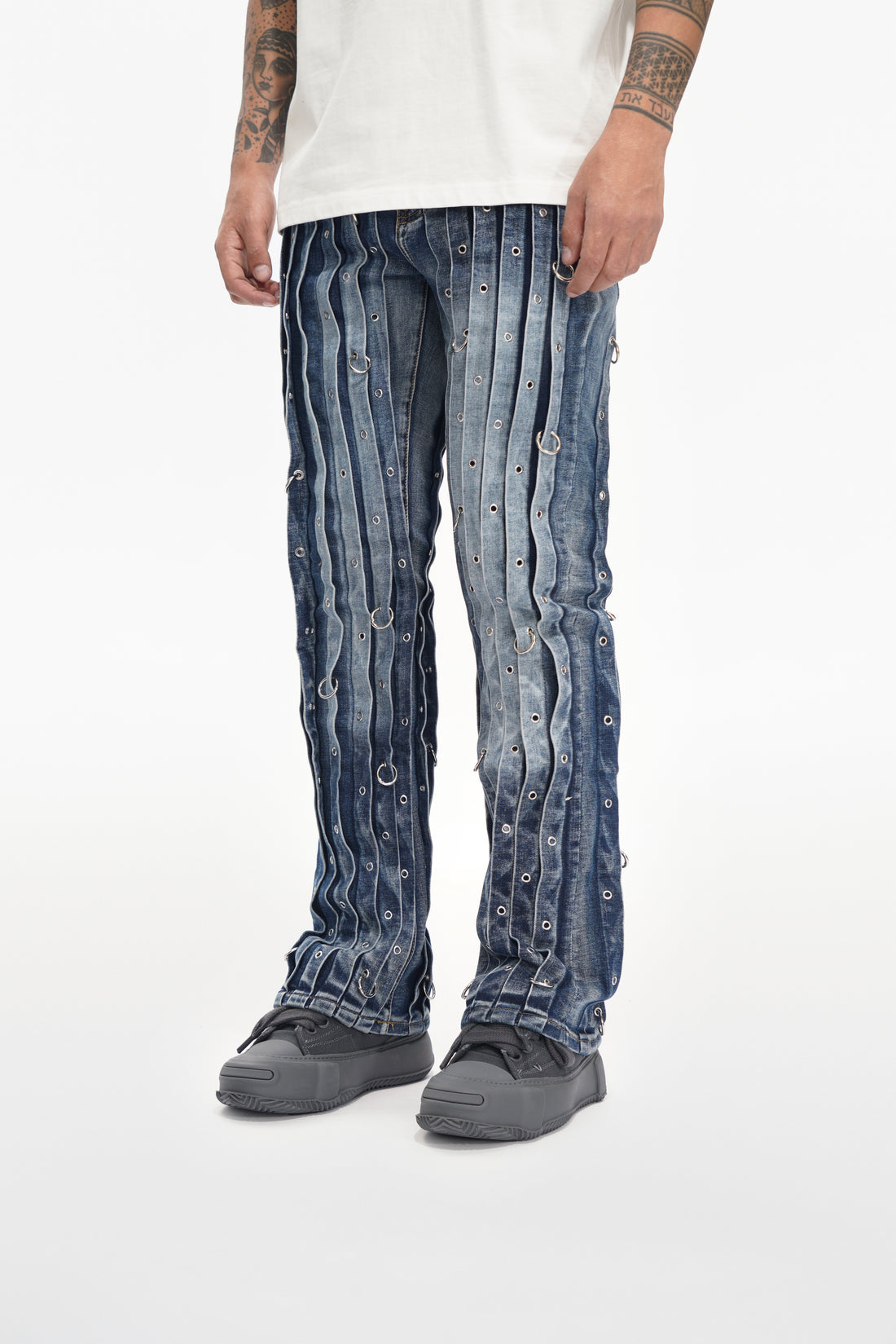 Gravity Blue Washed Stacked