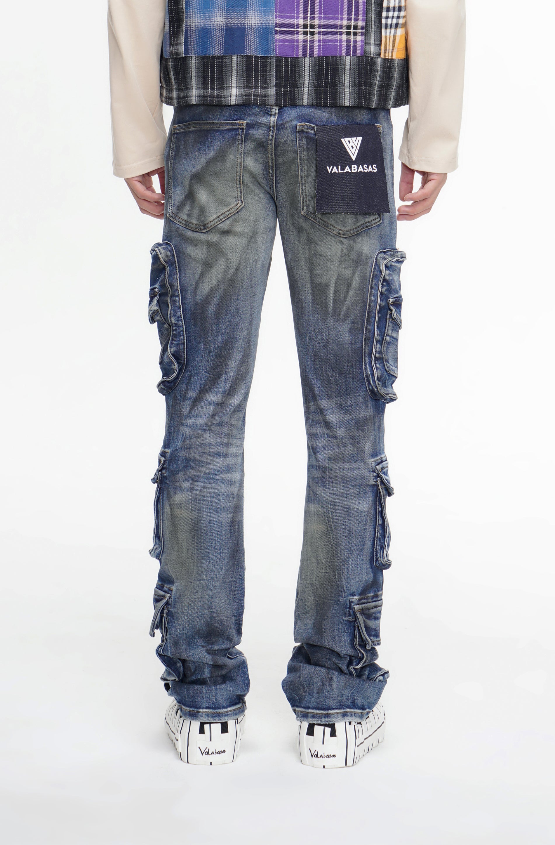 PayDay Dark Blue Stacked Jeans