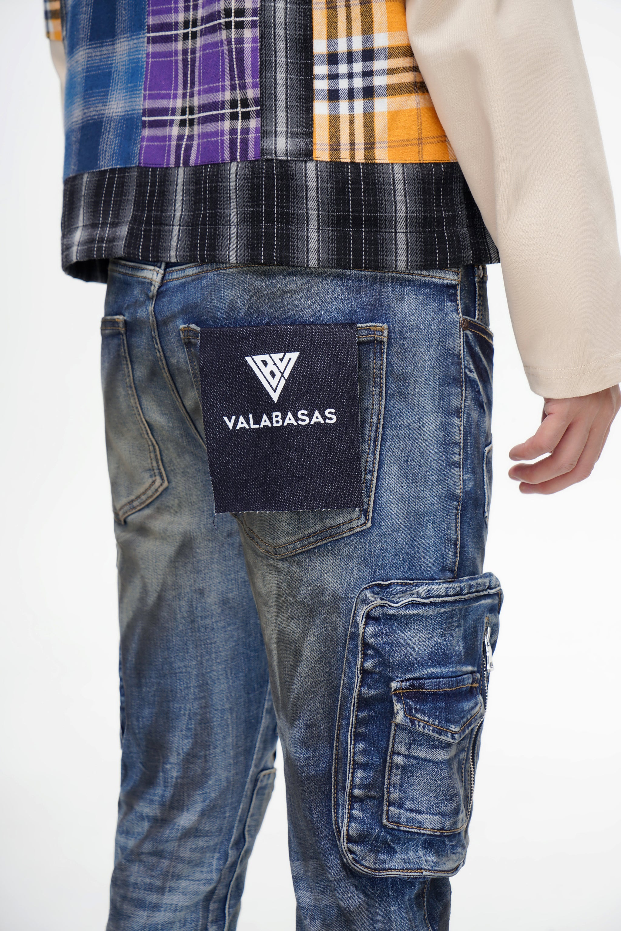 PayDay Dark Blue Stacked Jeans