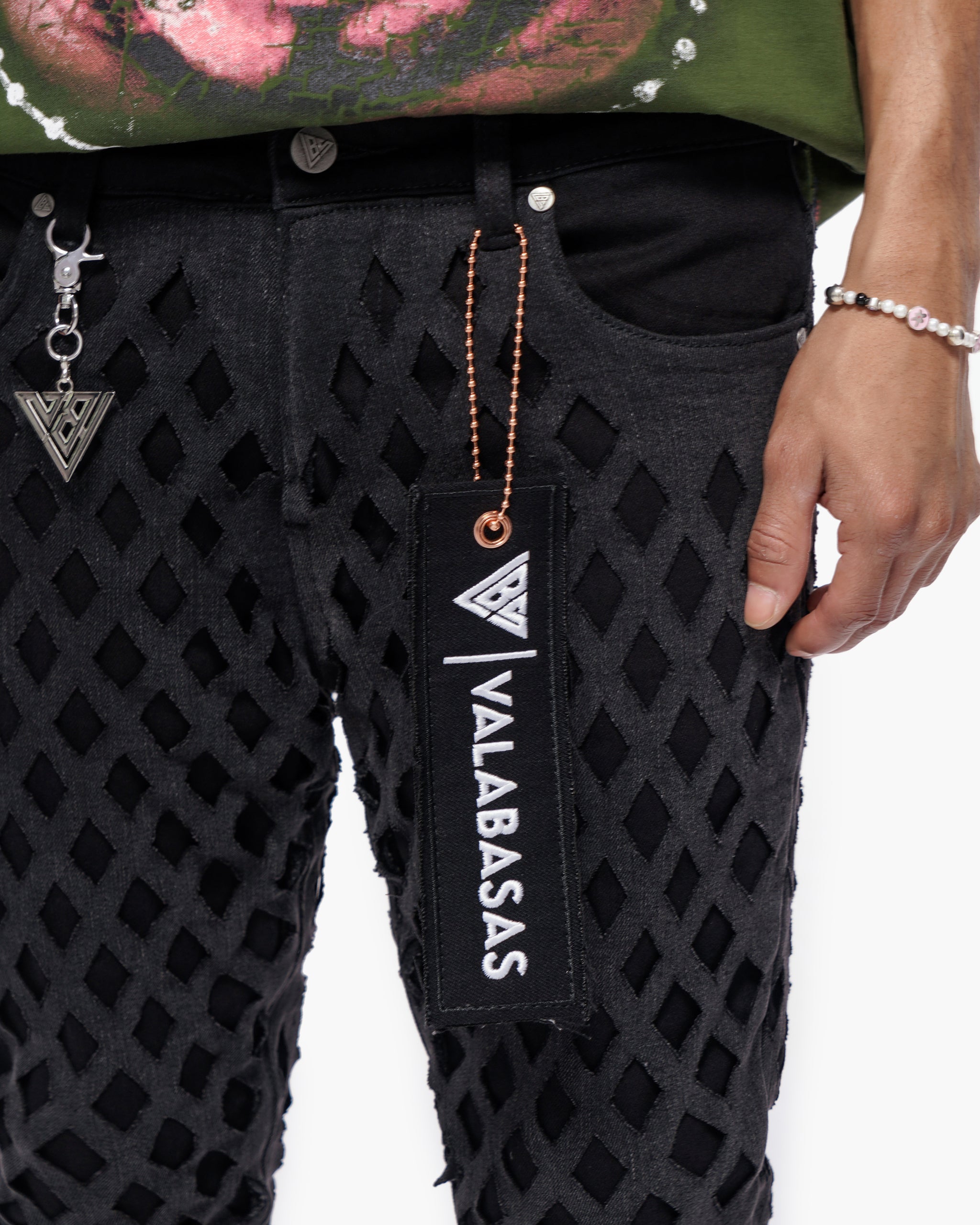 Ransom Black Stacked Jeans