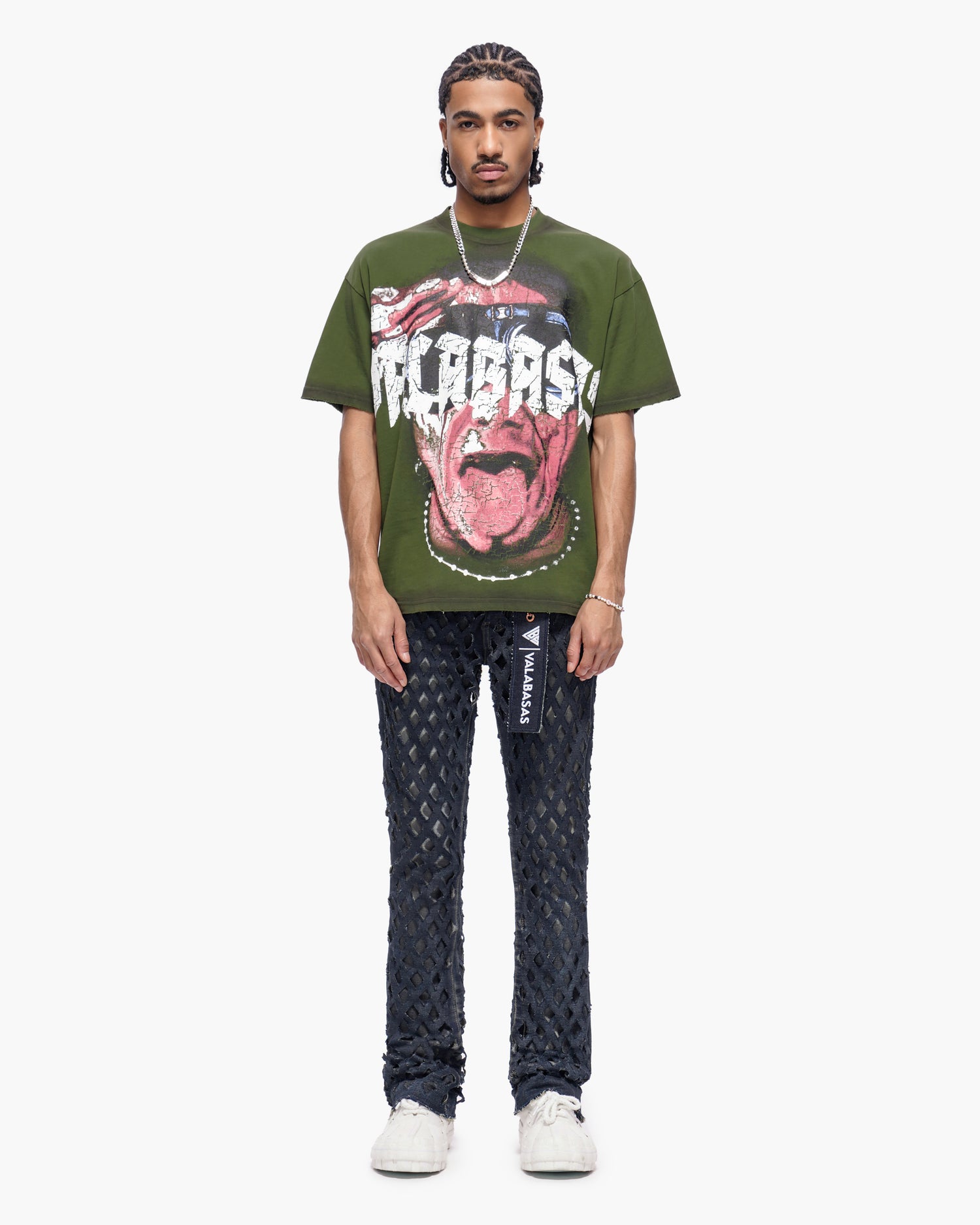 Ransom Dirty Blue Stacked Jeans