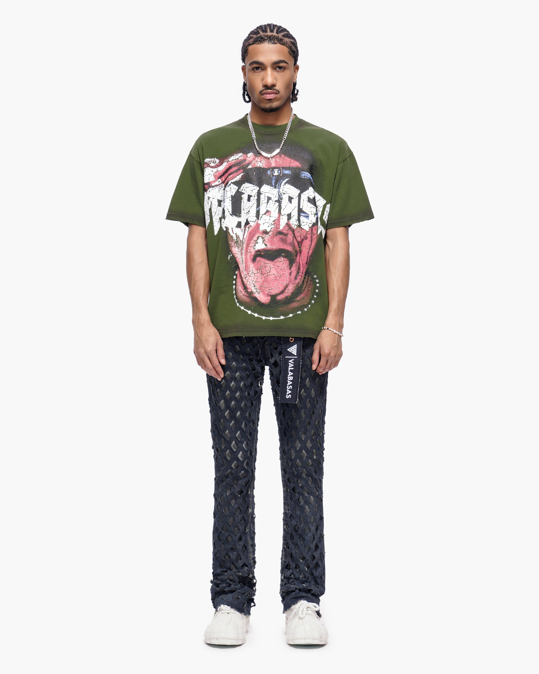 Ransom Dirty Blue Stacked Jeans