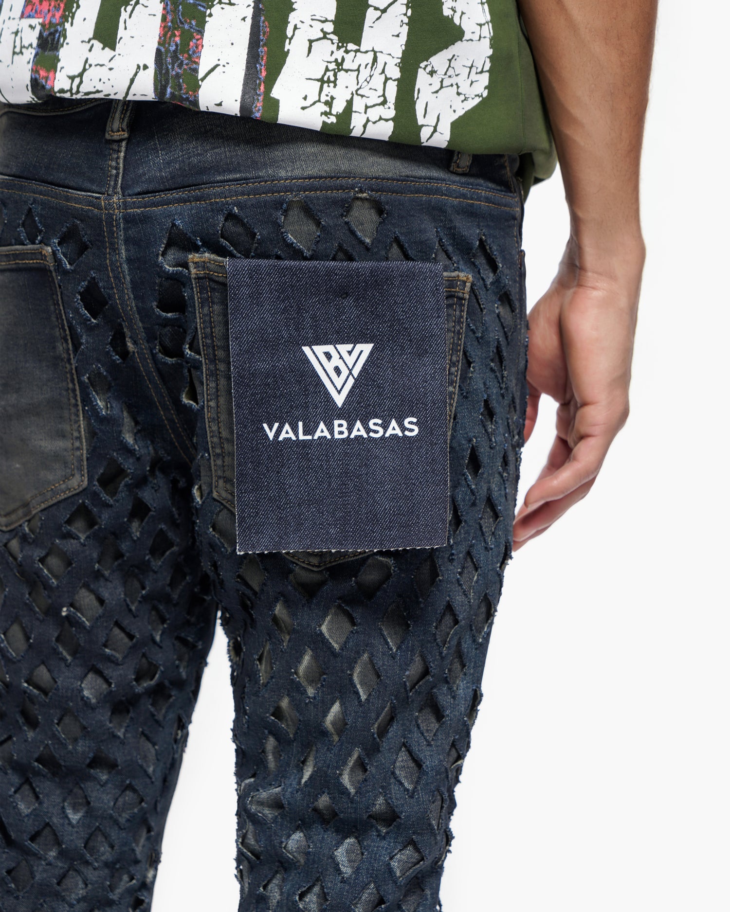 Ransom Dirty Blue Stacked Jeans