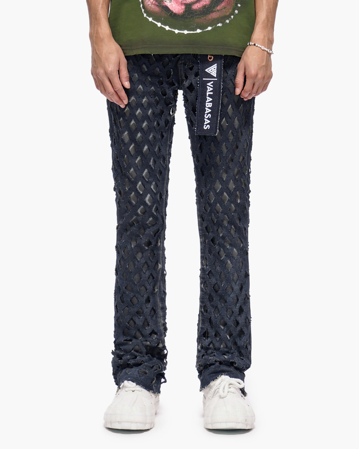 Ransom Dirty Blue Stacked Jeans