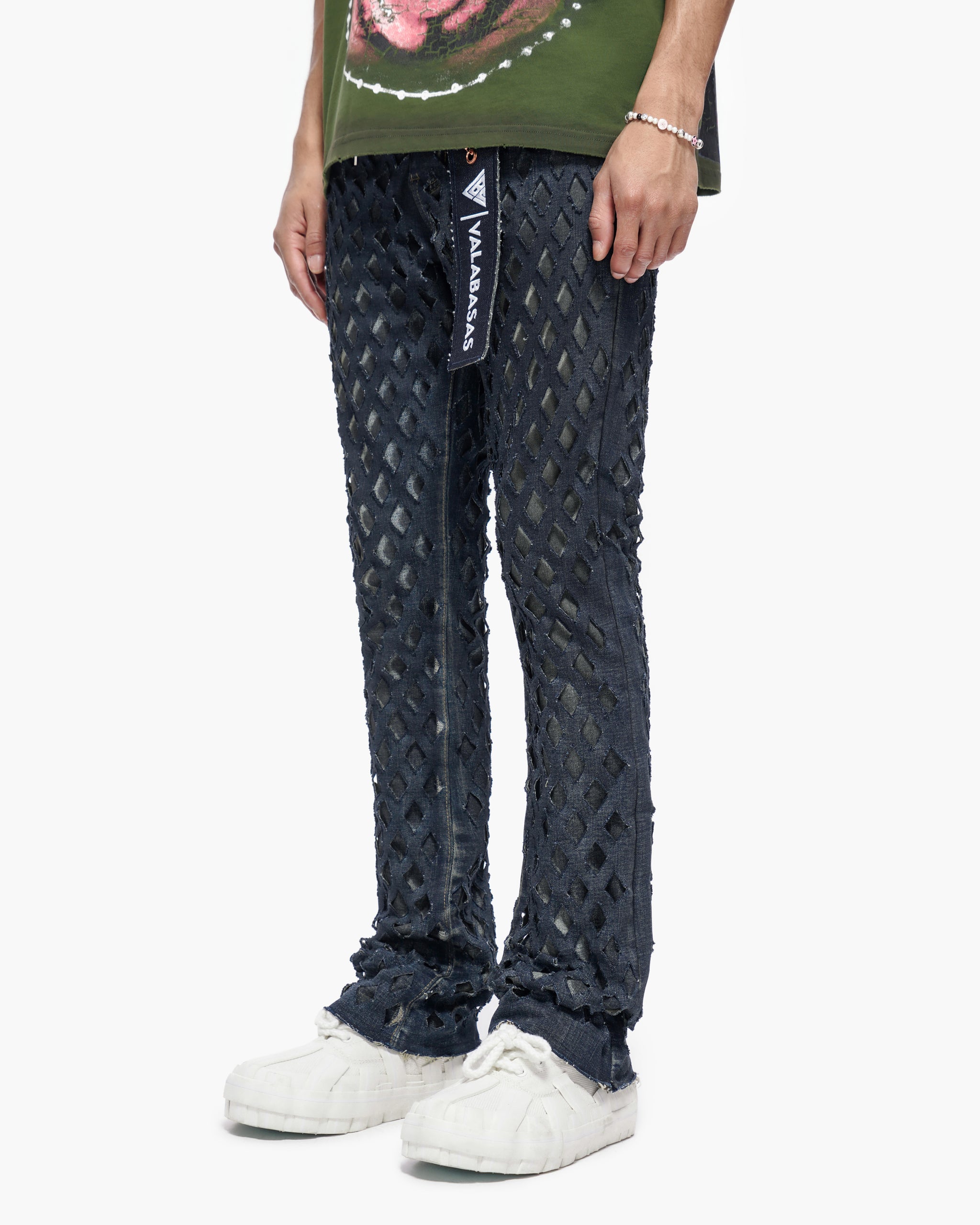 Ransom Dirty Blue Stacked Jeans