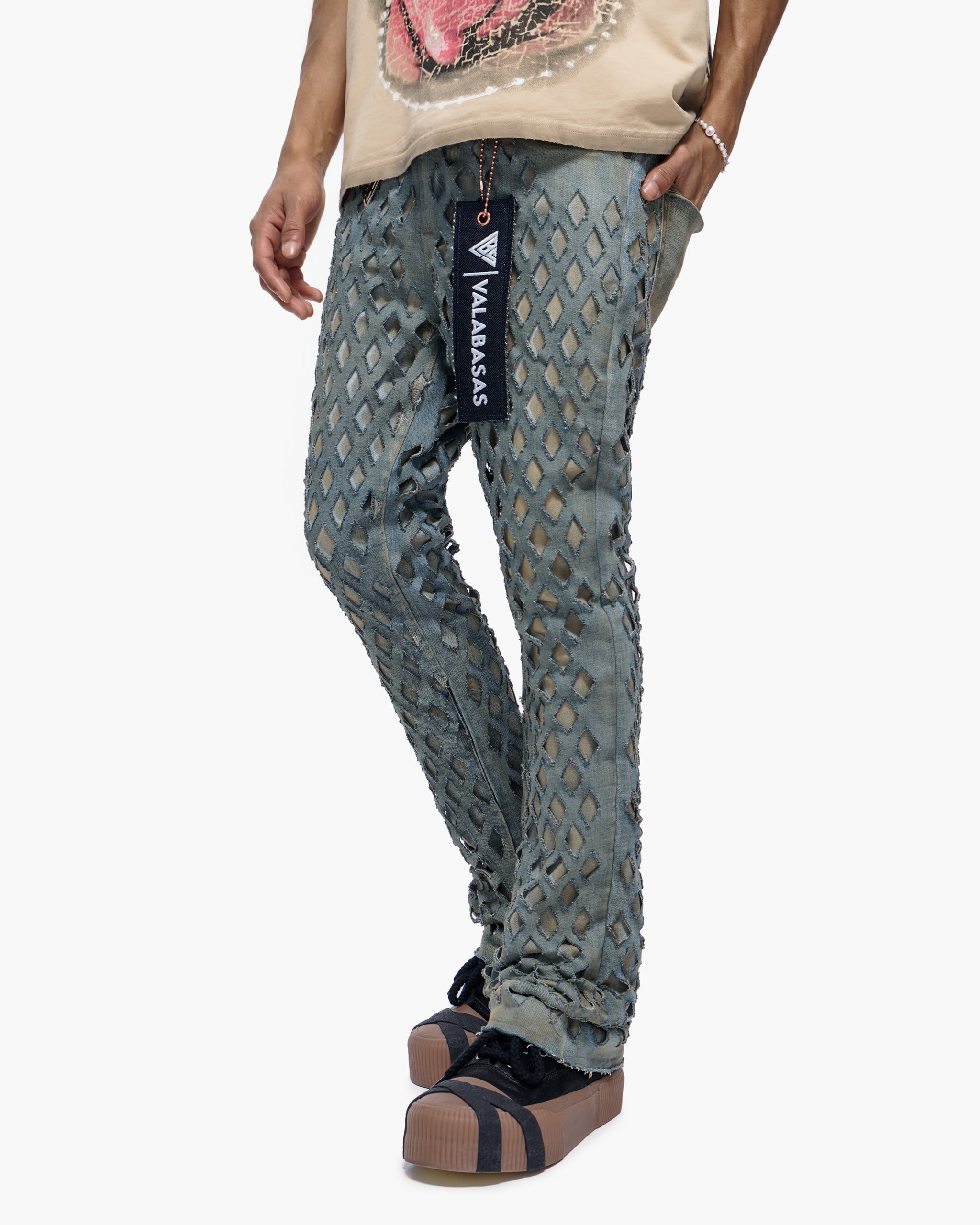 Ransom Dirty Vintage Stacked Jeans