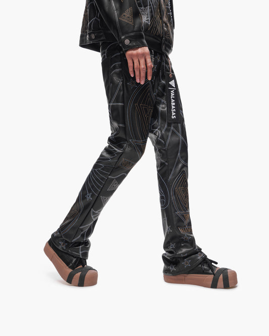 Havoc Vegan Leather Black Stacked