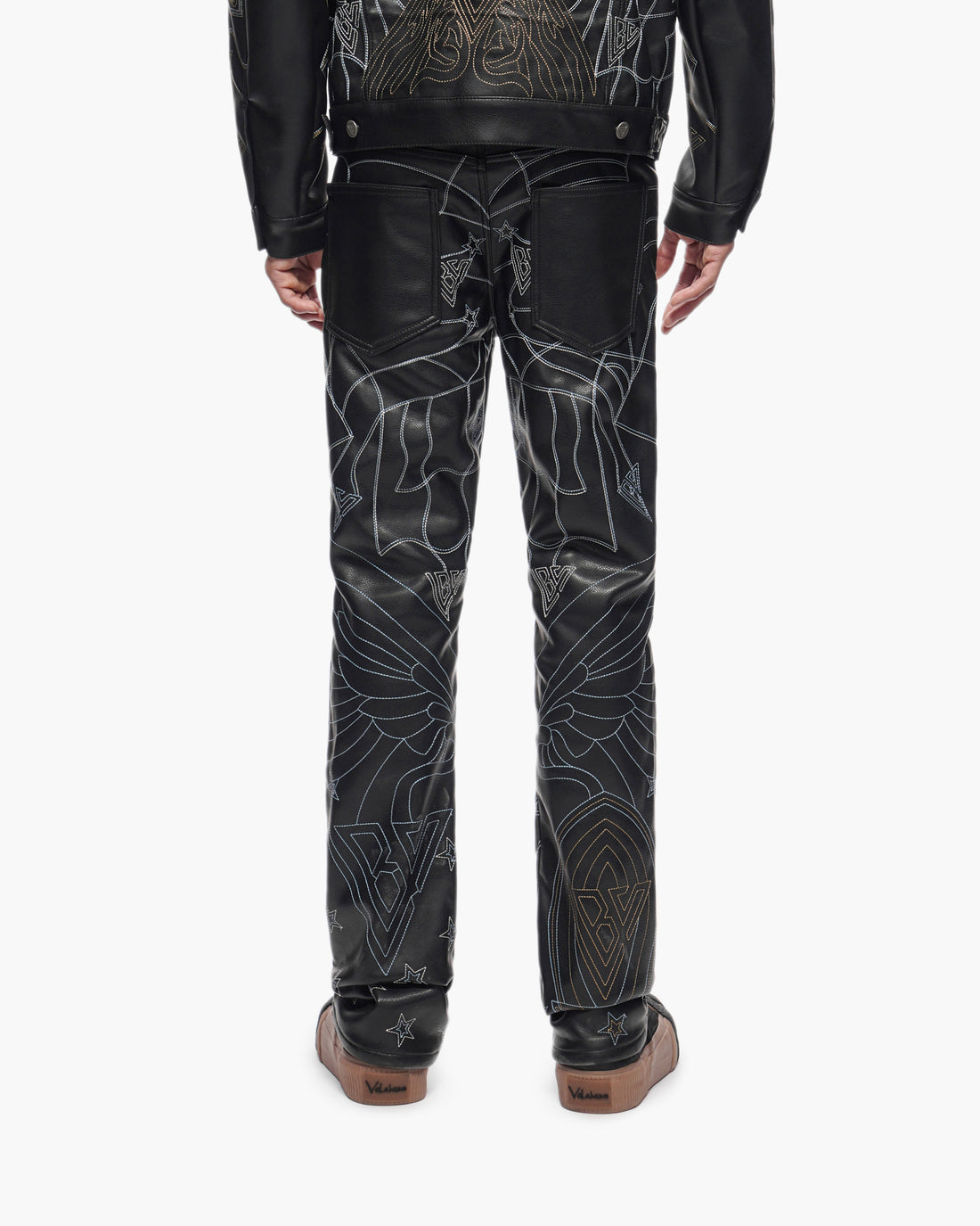 Havoc Vegan Leather Black Stacked