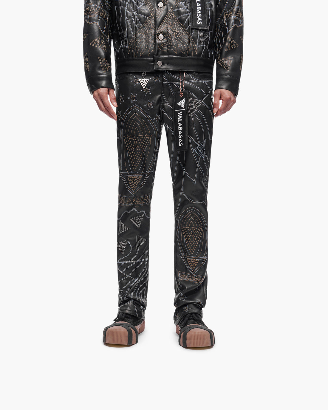 Havoc Vegan Leather Black Stacked