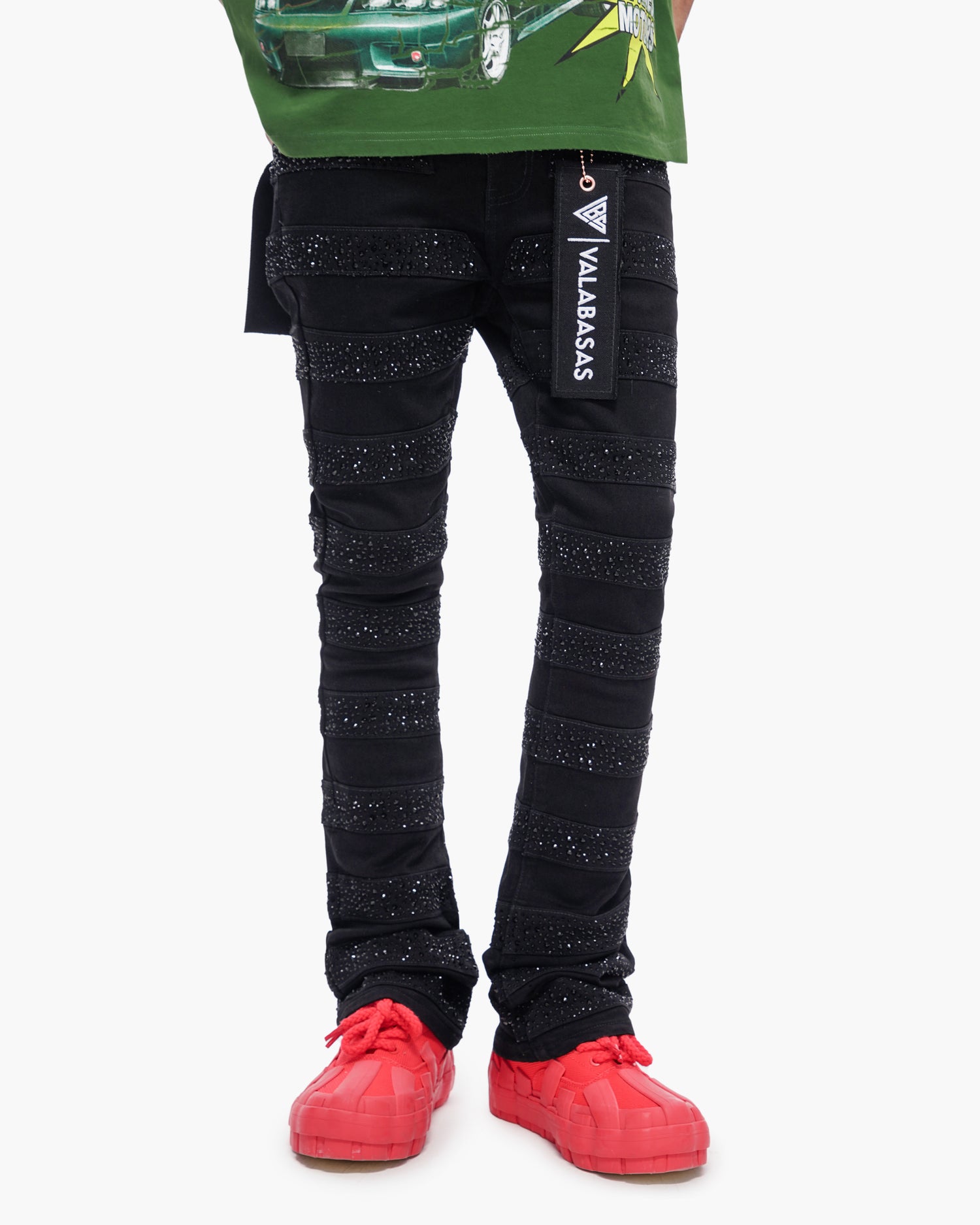 Phoenix 3.0 Stacked Jet Black Jeans