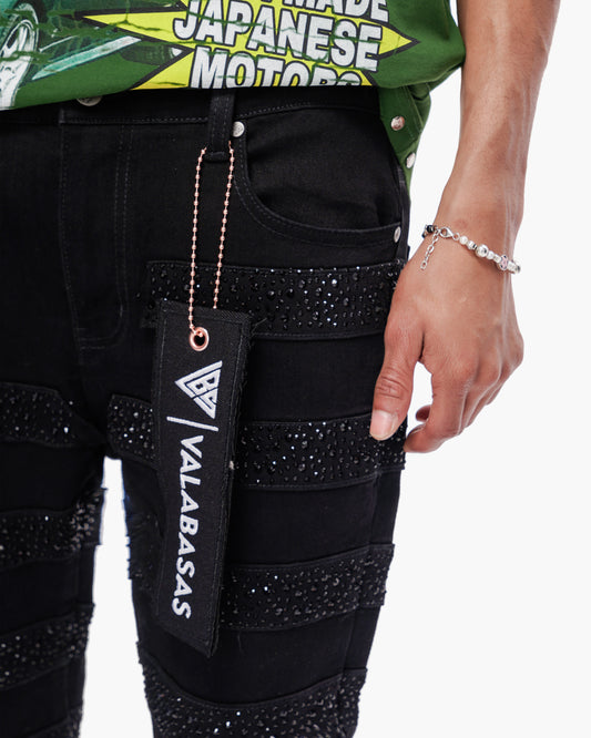 Phoenix 3.0 Stacked Jet Black Jeans