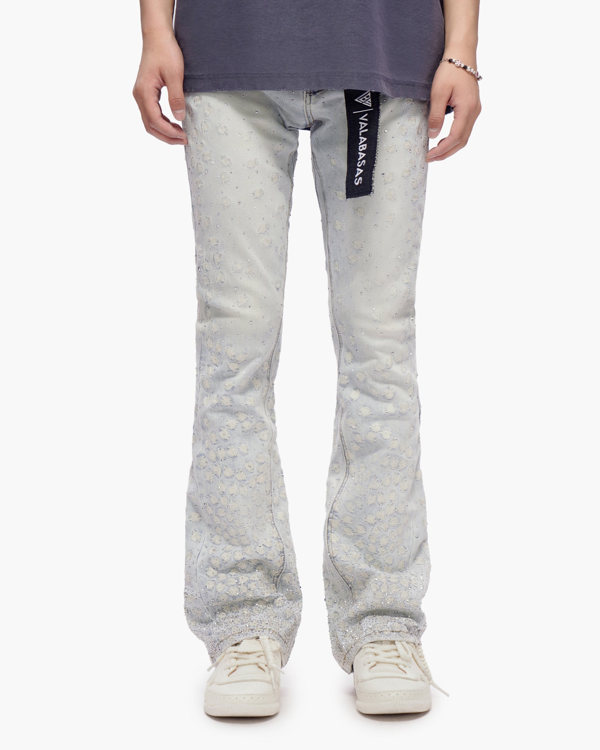 Canite Stacked Light Blue Wash Jeans