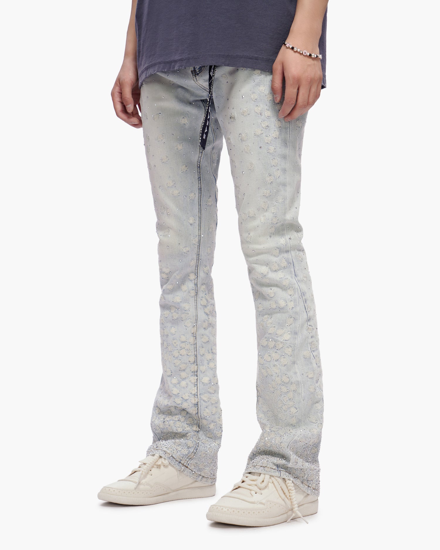 Canite Stacked Light Blue Wash Jeans